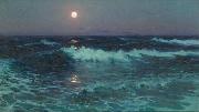 Lionel Walden Moonlight oil painting reproduction